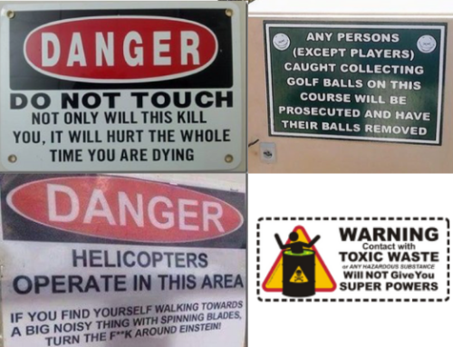 Do you have a signage problem?